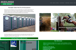 Maximus Hire Group website image